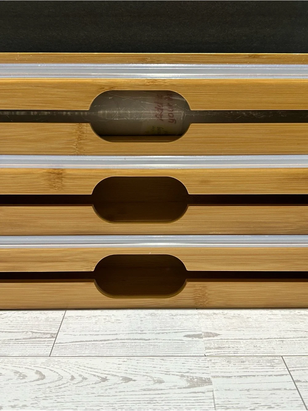 Bamboo Stackable Drawer Organizer - Natural Bamboo